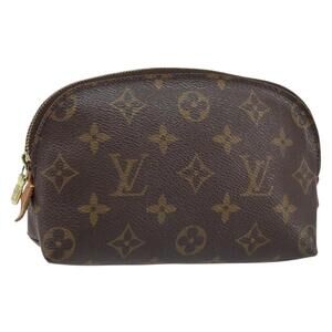 LOUIS VUITTON Monogram Pochette Cosmetic PM Pouch M43998 LV Auth 161470
